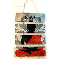 Cuadrito de 4 piezas