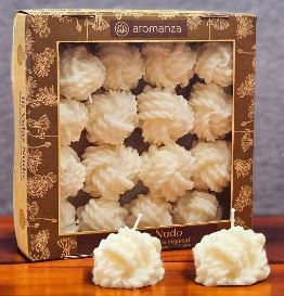 Vela Nudo Cera Vegetal